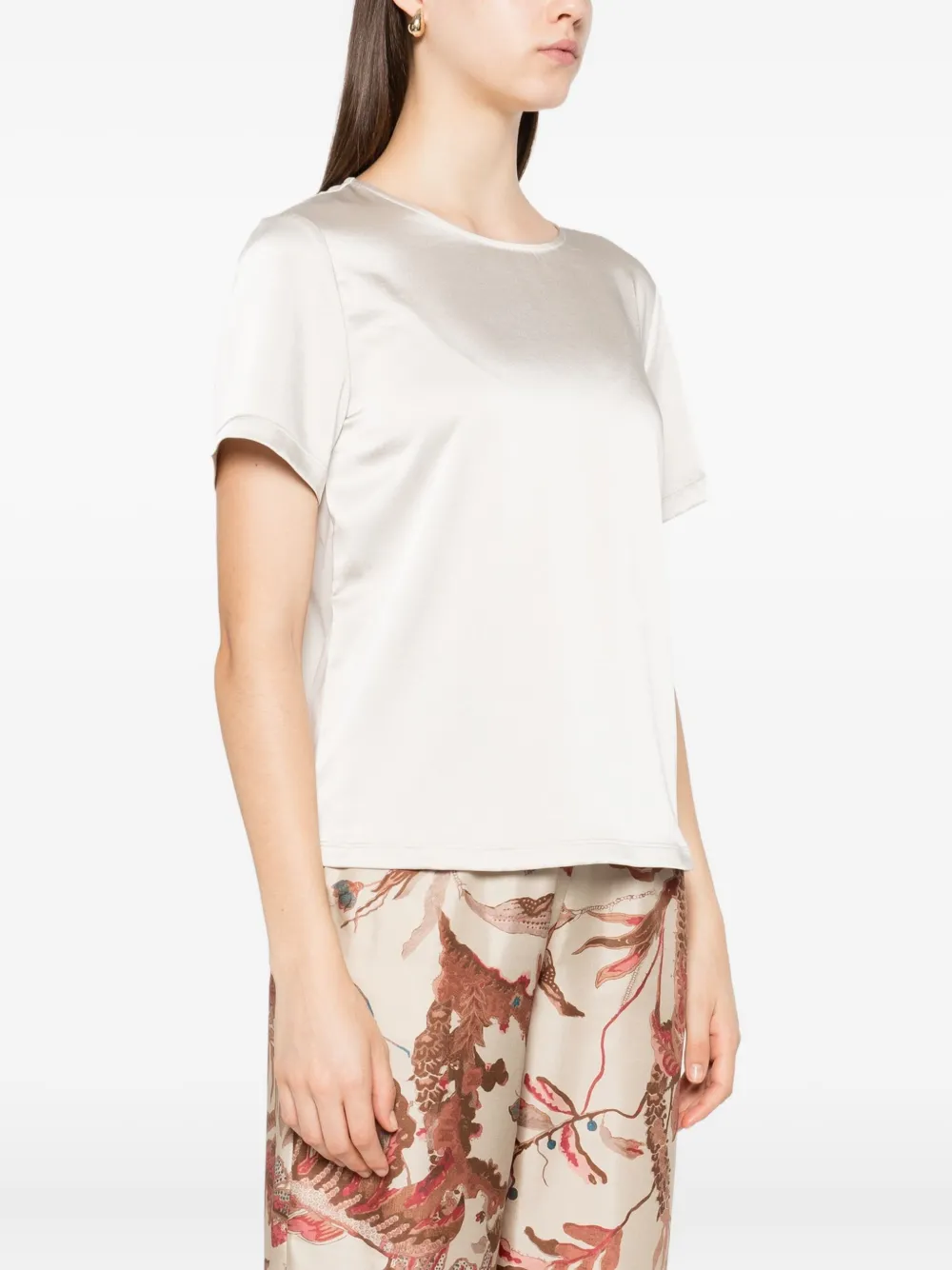 Weekend Max Mara Top met korte mouwen Beige