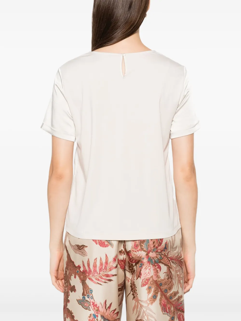 Weekend Max Mara Top met korte mouwen Beige