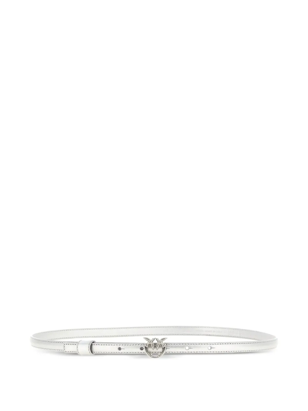 PINKO Riem met logoplakkaat Wit