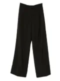 Sportmax pleated tailored trousers - Black