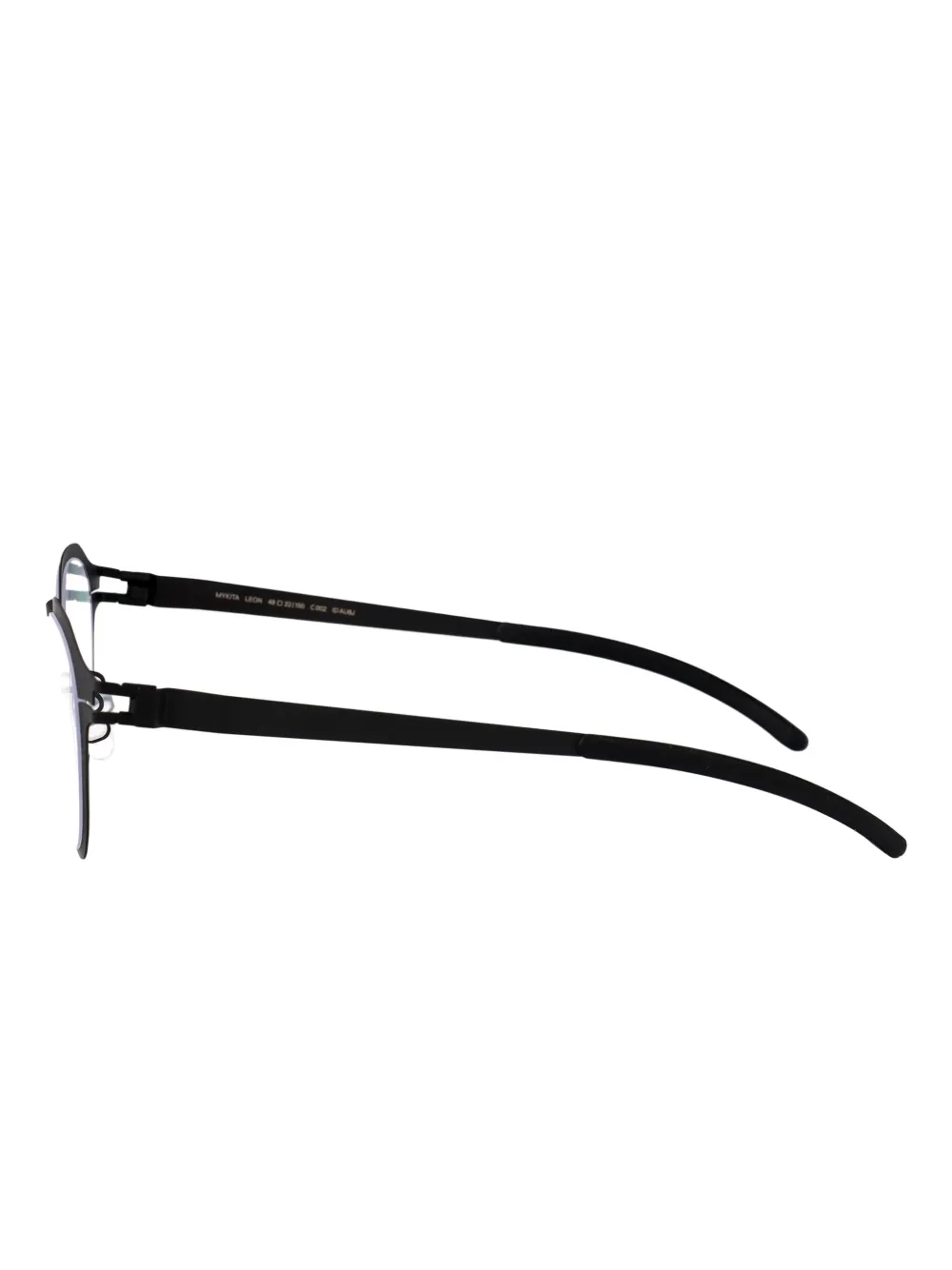 Mykita Bril met rond montuur Zwart