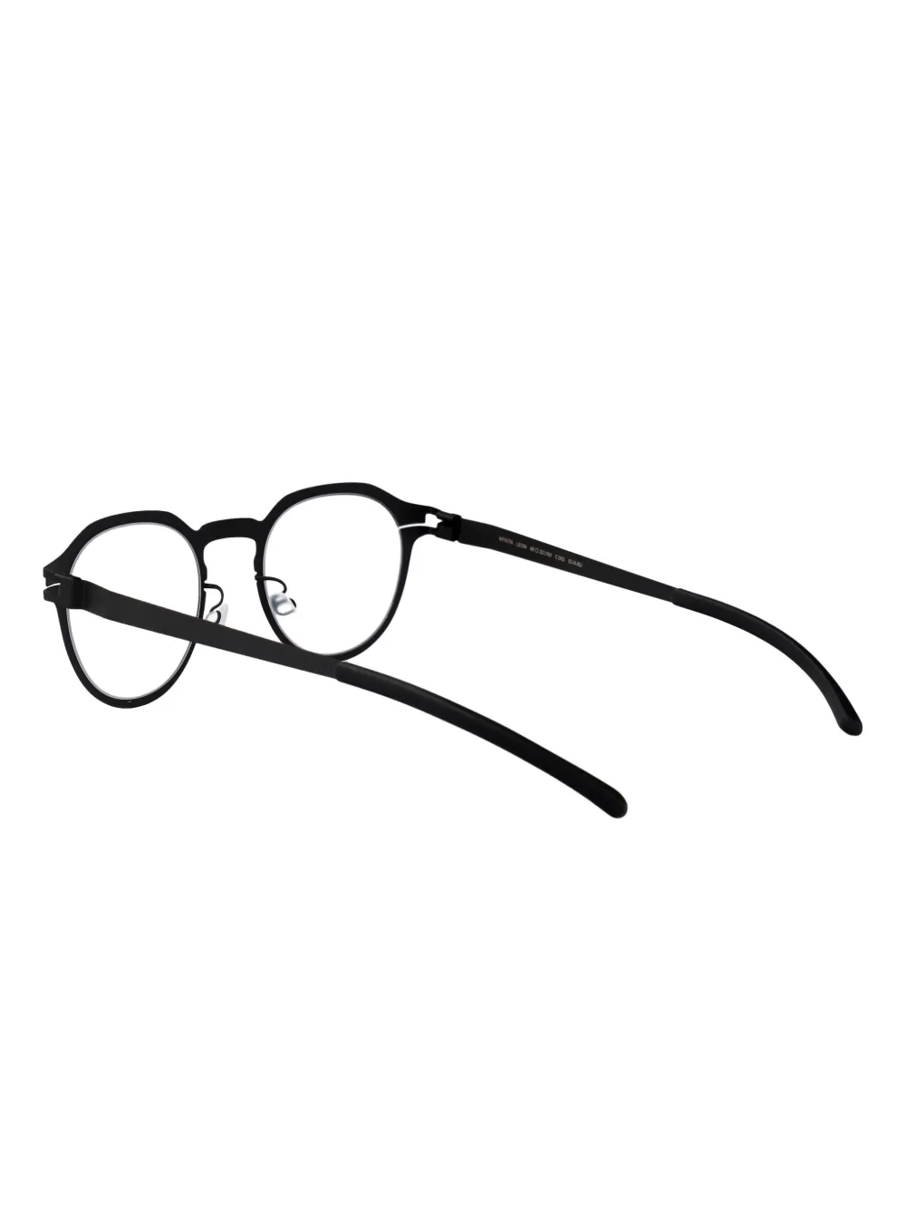 Mykita Bril met rond montuur Zwart