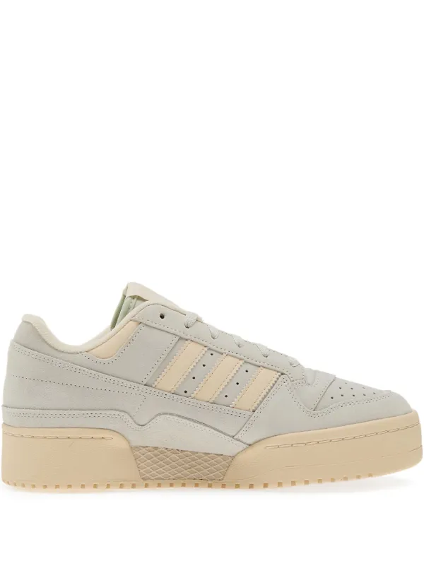 Adidas Forum Bold Stripes Sneakers White FARFETCH AU