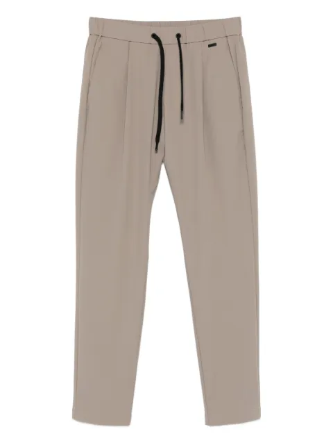 Herno pleated drawstring trousers