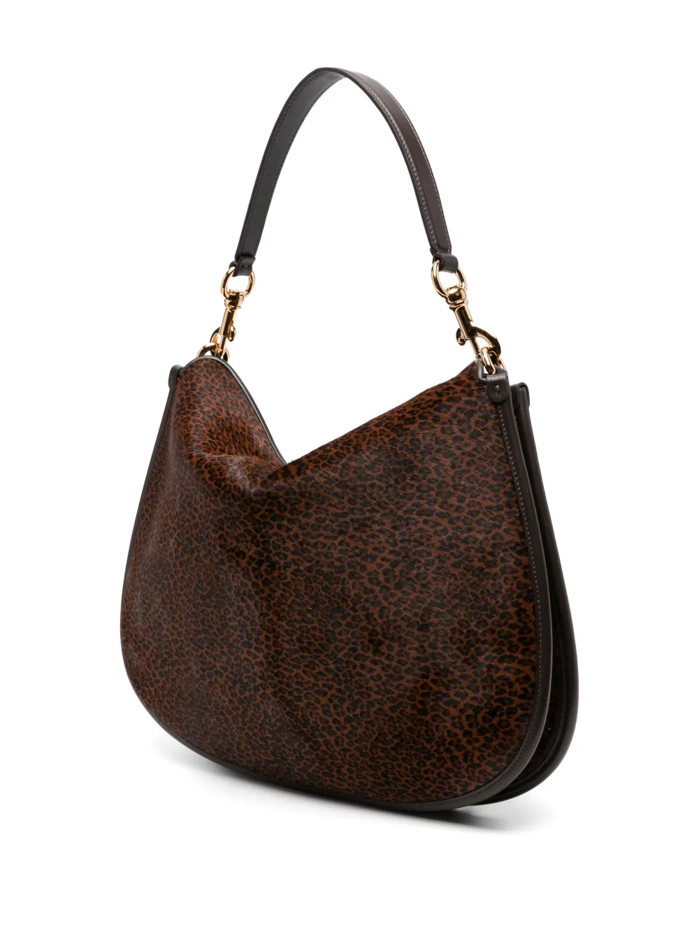 ETRO Medium schoudertas met luipaardprint Bruin