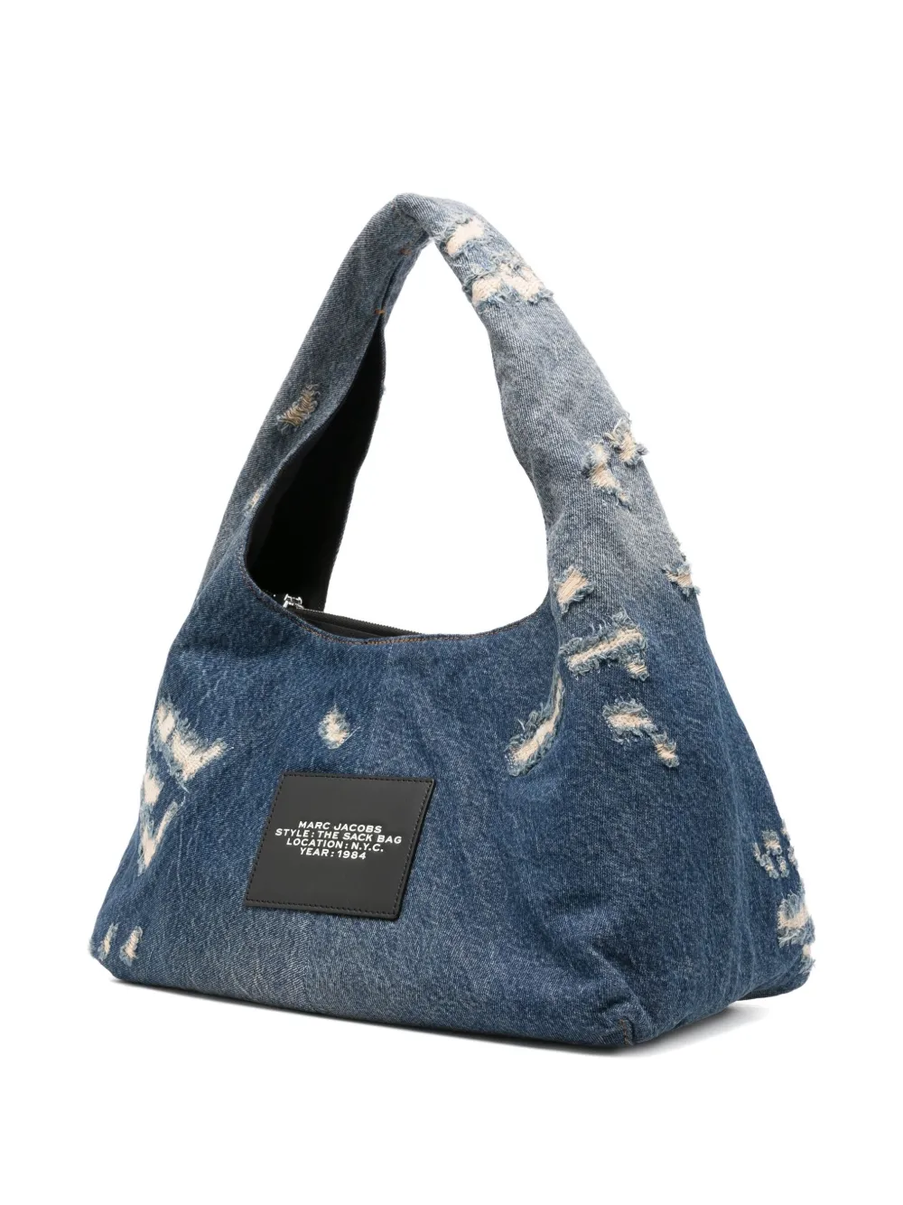 Marc Jacobs Gerafelde schoudertas Blauw