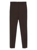 Brunello Cucinelli tapered wool trousers - Brown
