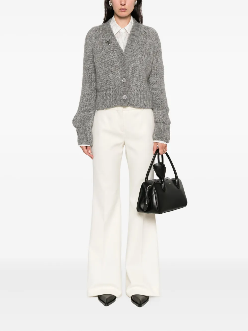Ermanno Scervino Wollen broek - Wit