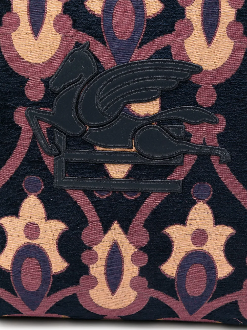 ETRO Shopper met Pegaso-patroon Blauw