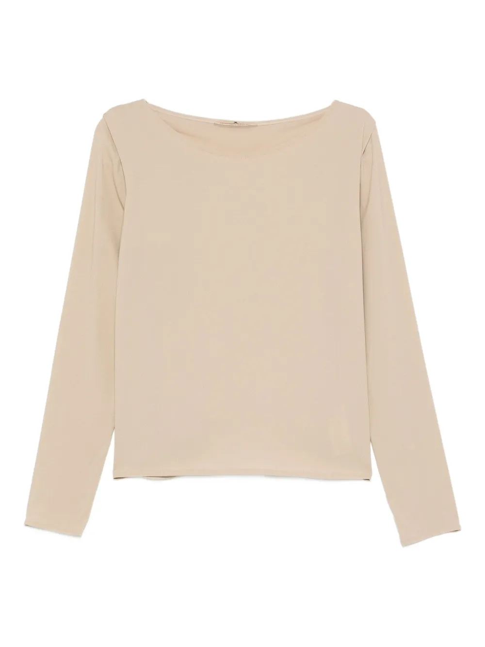 Ermanno Scervino boat-neck long-sleeve sweatshirt - Marrone
