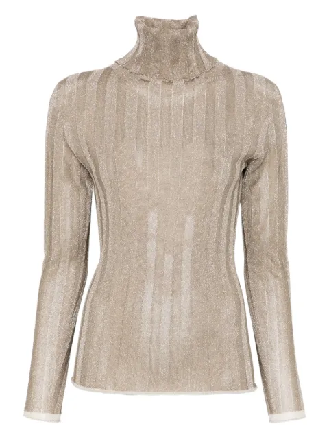 Fabiana Filippi ribbed roll-neck sweater