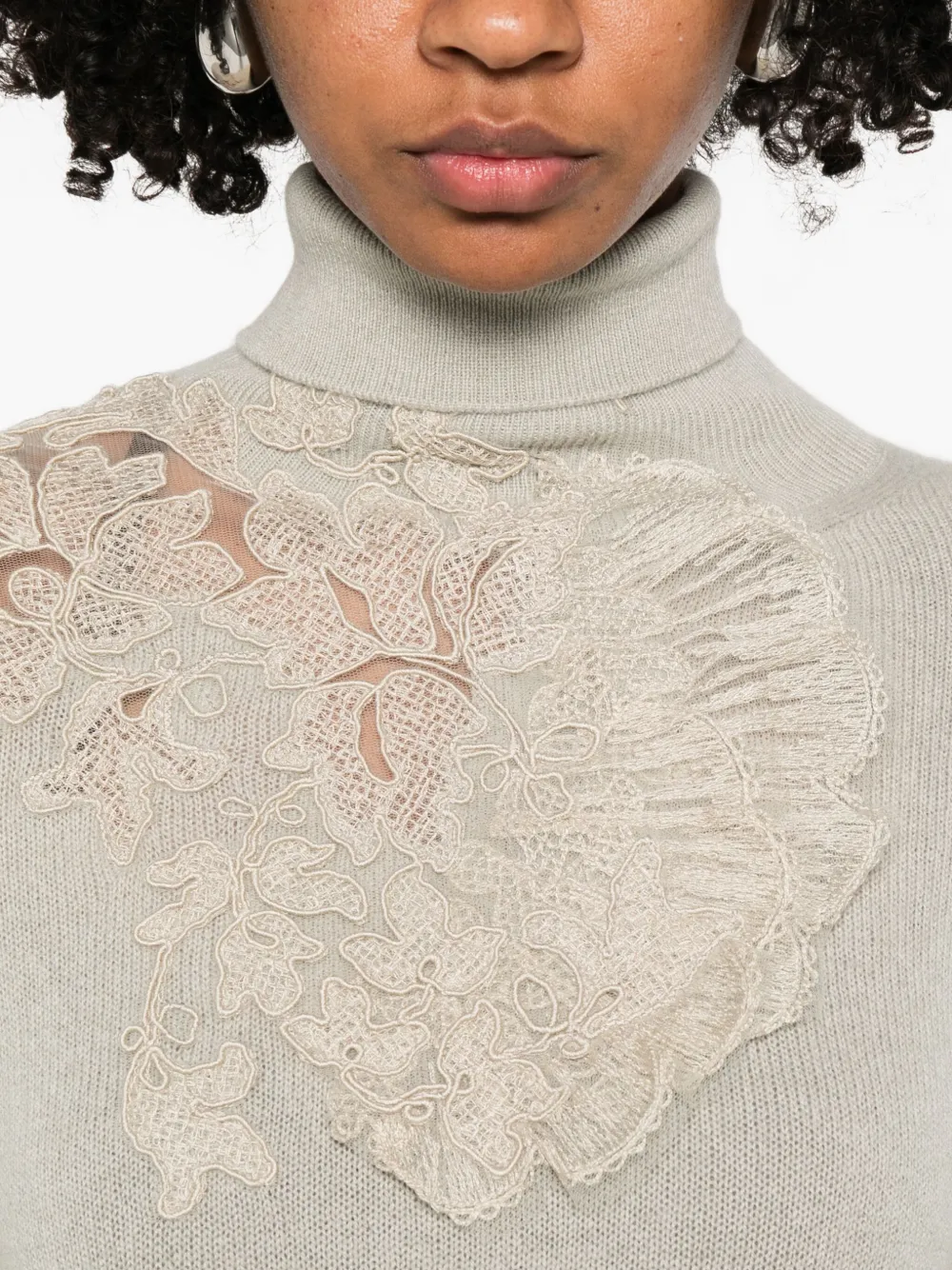 Ermanno Scervino Kasjmier trui Beige