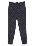 ETRO geometric-print trousers - Blue