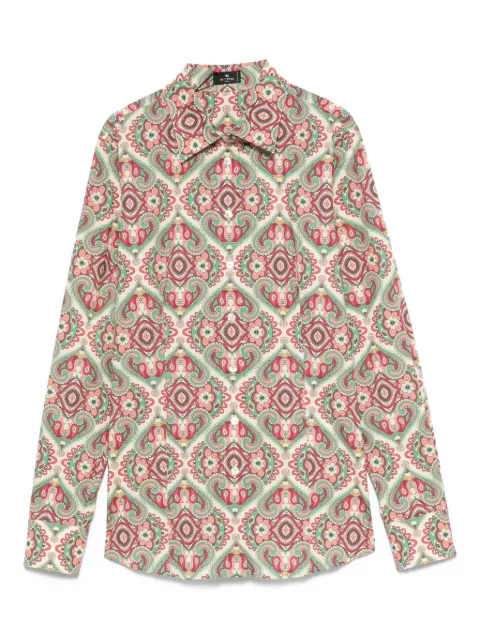 ETRO paisley-print long-sleeve shirt