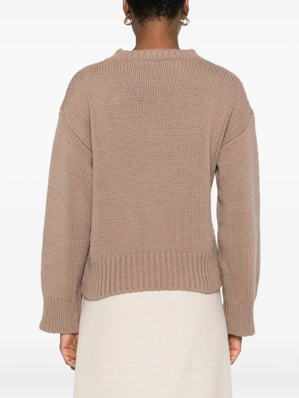 Fabiana Filippi Crew-neck Sweater In Blue