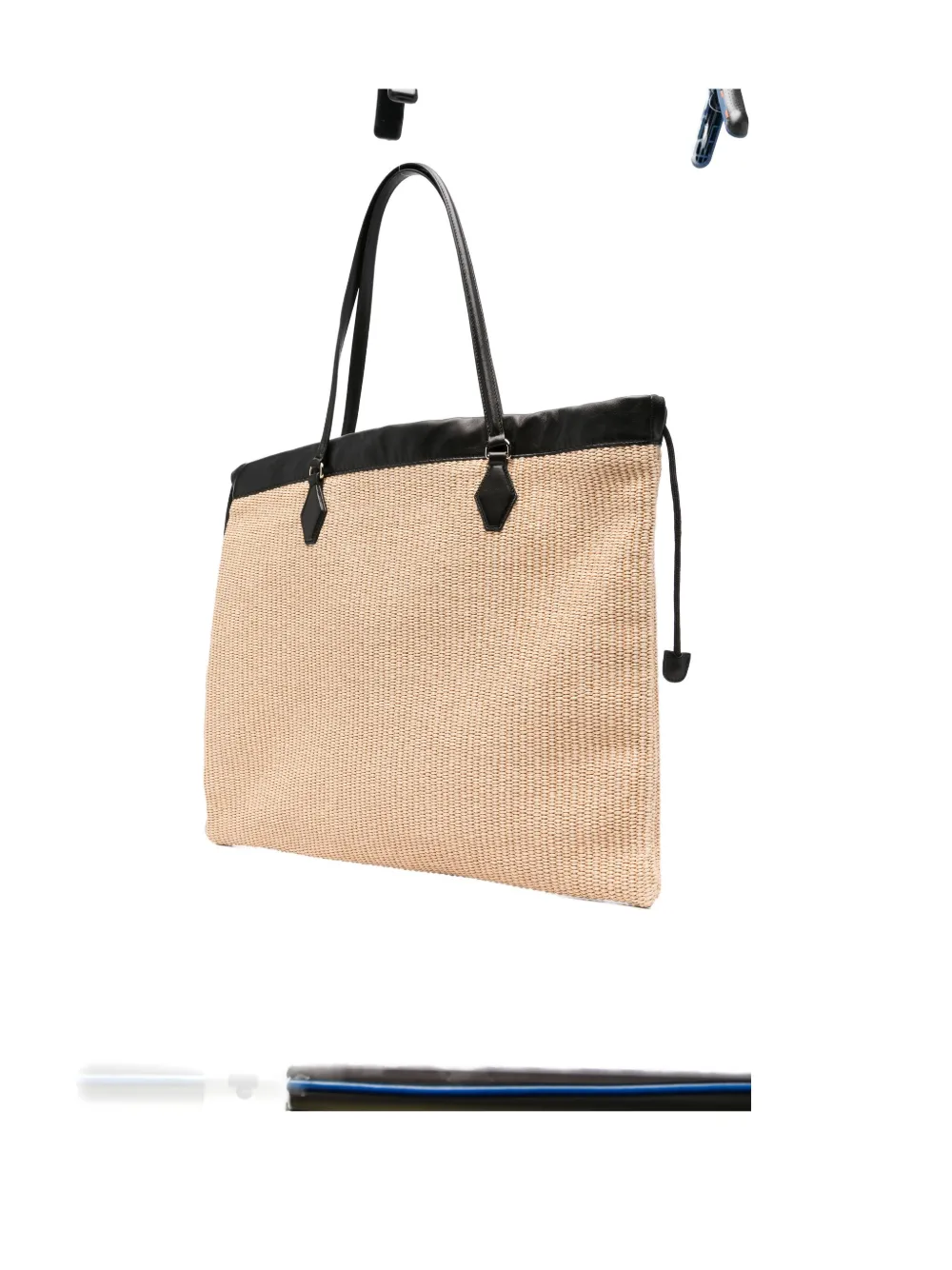 Jimmy Choo Grote shopper met trekkoord Beige