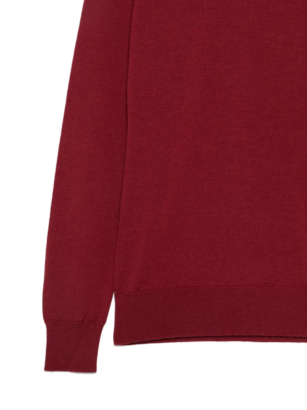John Smedley Catkin Sweater In Red
