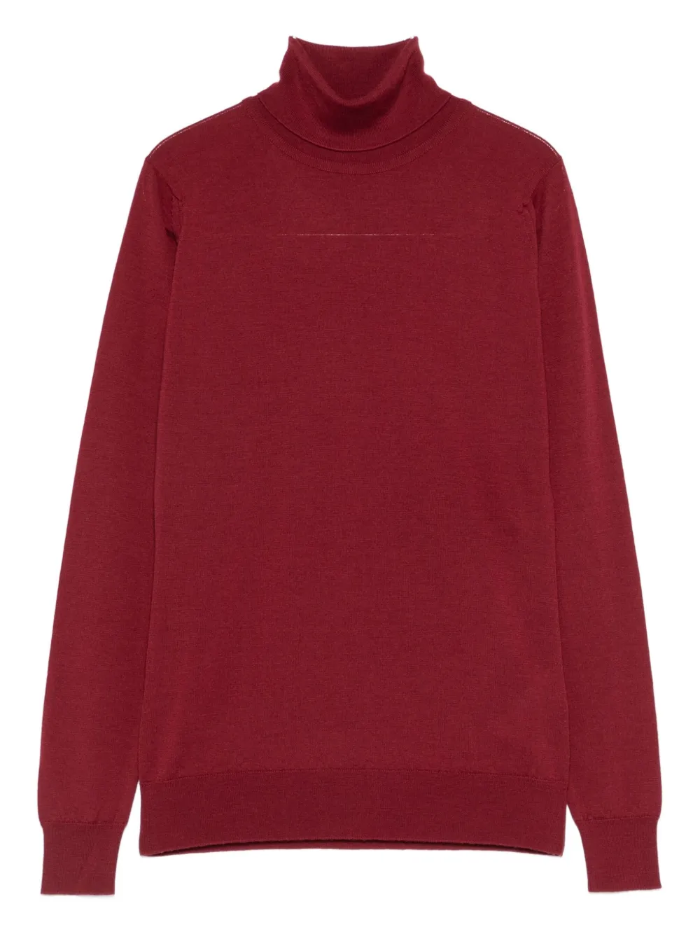 John Smedley Catkin Sweater In Red