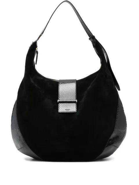 Jimmy Choo Schultertasche aus Wildleder