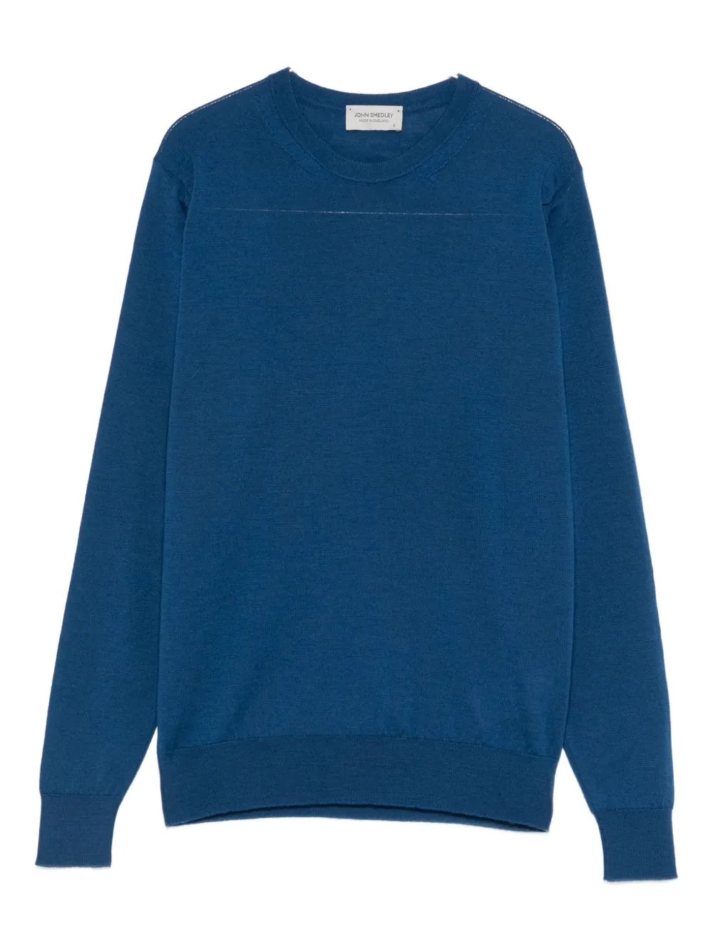 John Smedley Crew-neck Sweater In Blue