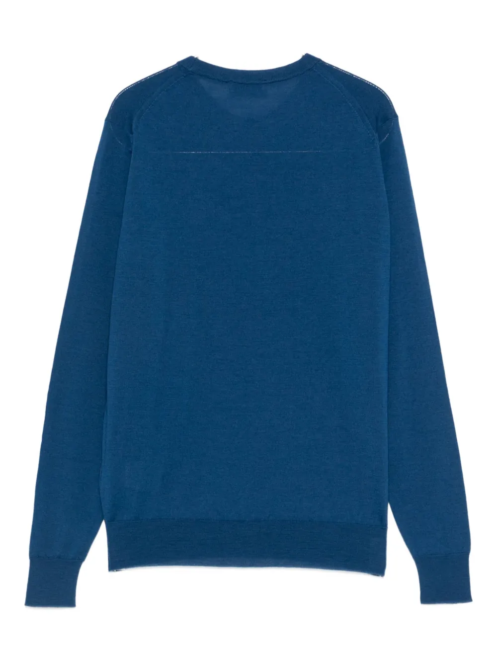 John Smedley Crew-neck Sweater In Blue