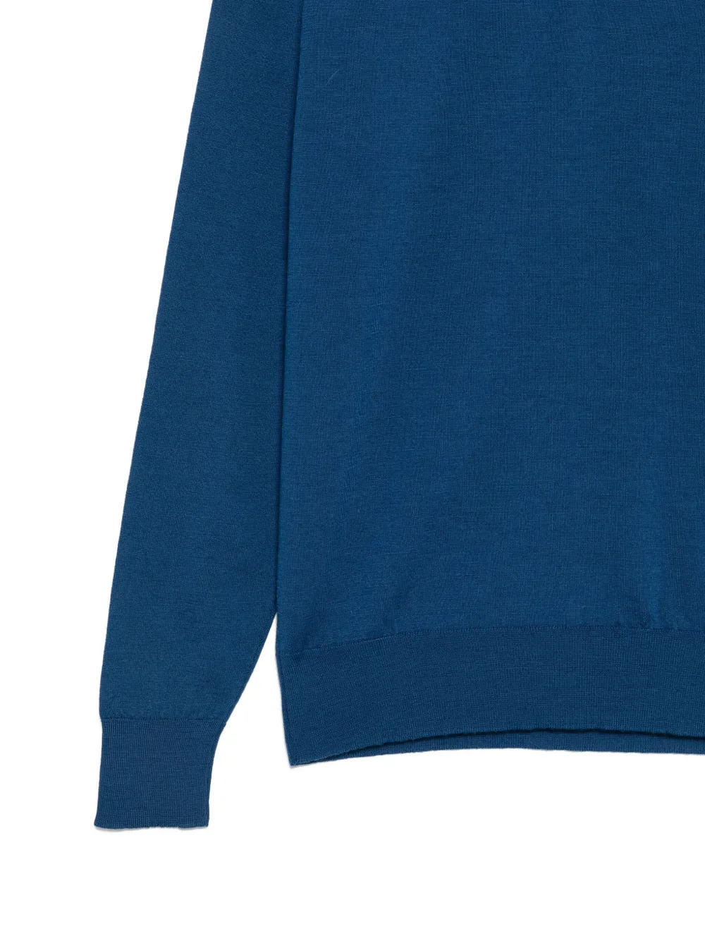 John Smedley Crew-neck Sweater In Blue