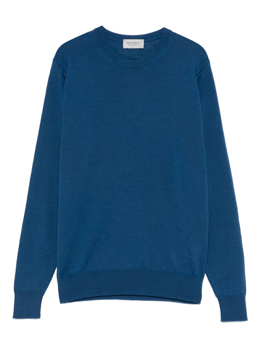 John Smedley suéter con cuello redondo | azul | Image 1