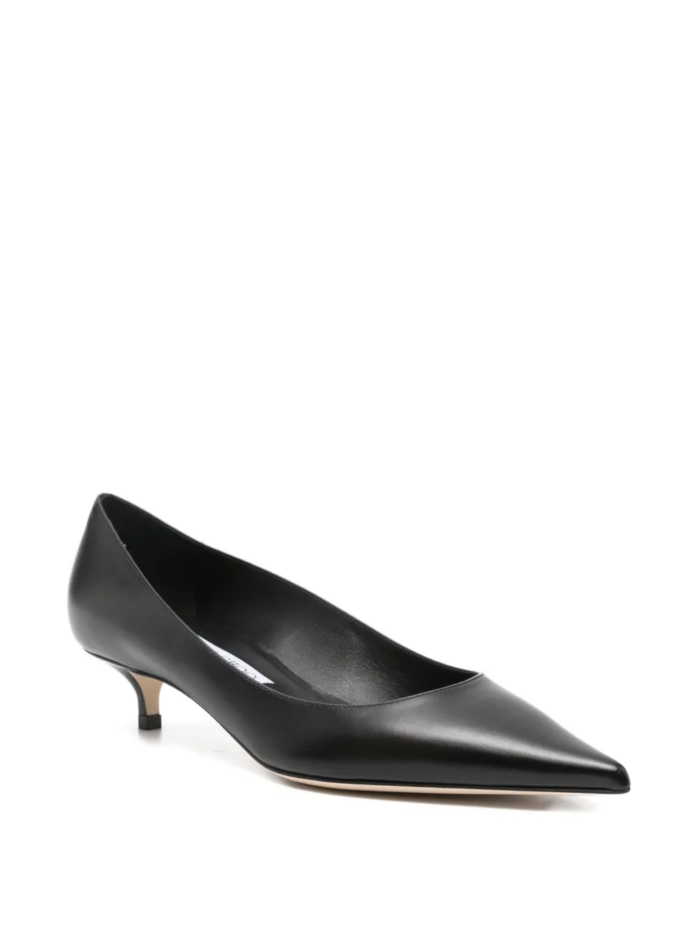 Jimmy Choo 50mm Amelia pointed-toe kitten-heel pumps | Heeled Pumps | Image 2