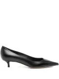 Jimmy Choo 50mm Amelia pointed-toe kitten-heel pumps - Black