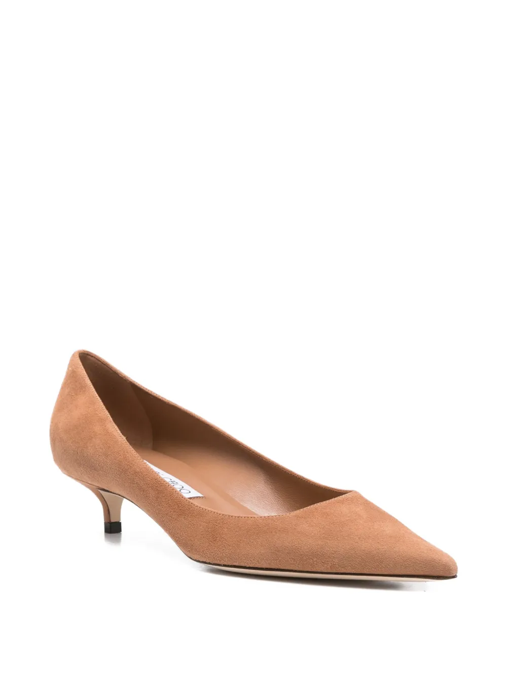 Jimmy Choo 40mm Amelia pointed-toe pumps Neutrals