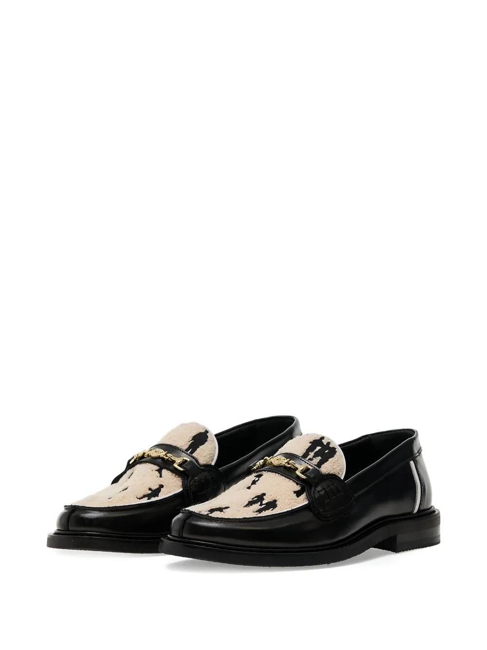 Filling Pieces Generations leather-trimmed pattern loafers | Women | Image 2