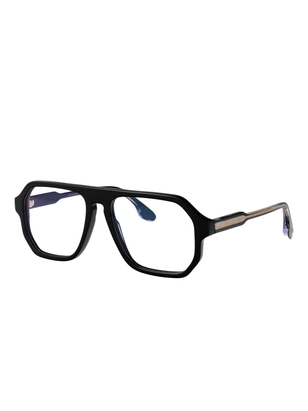 Victoria Beckham Eyewear Zonnebril met oversized montuur Zwart