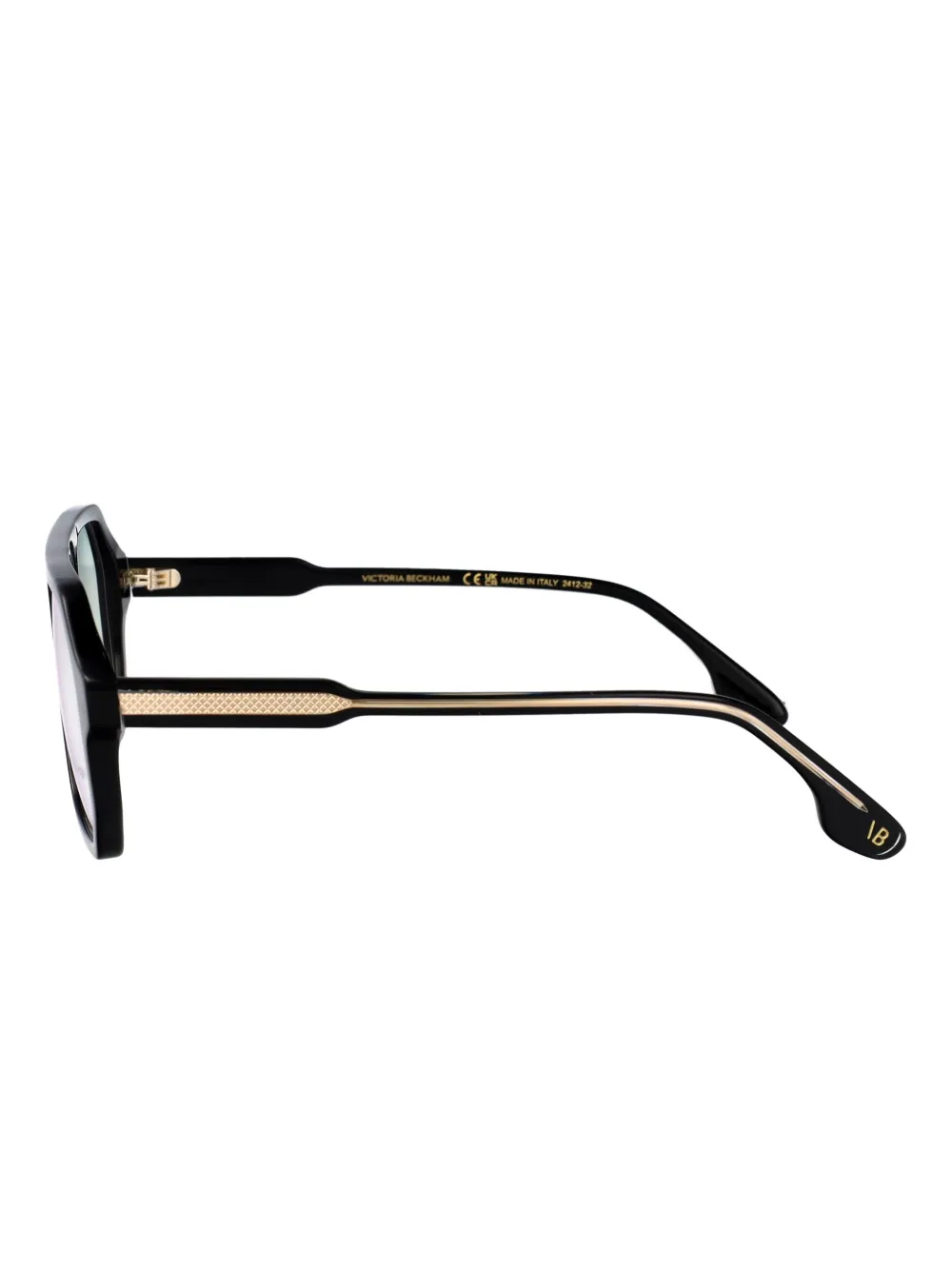 Victoria Beckham Eyewear Zonnebril met oversized montuur Zwart