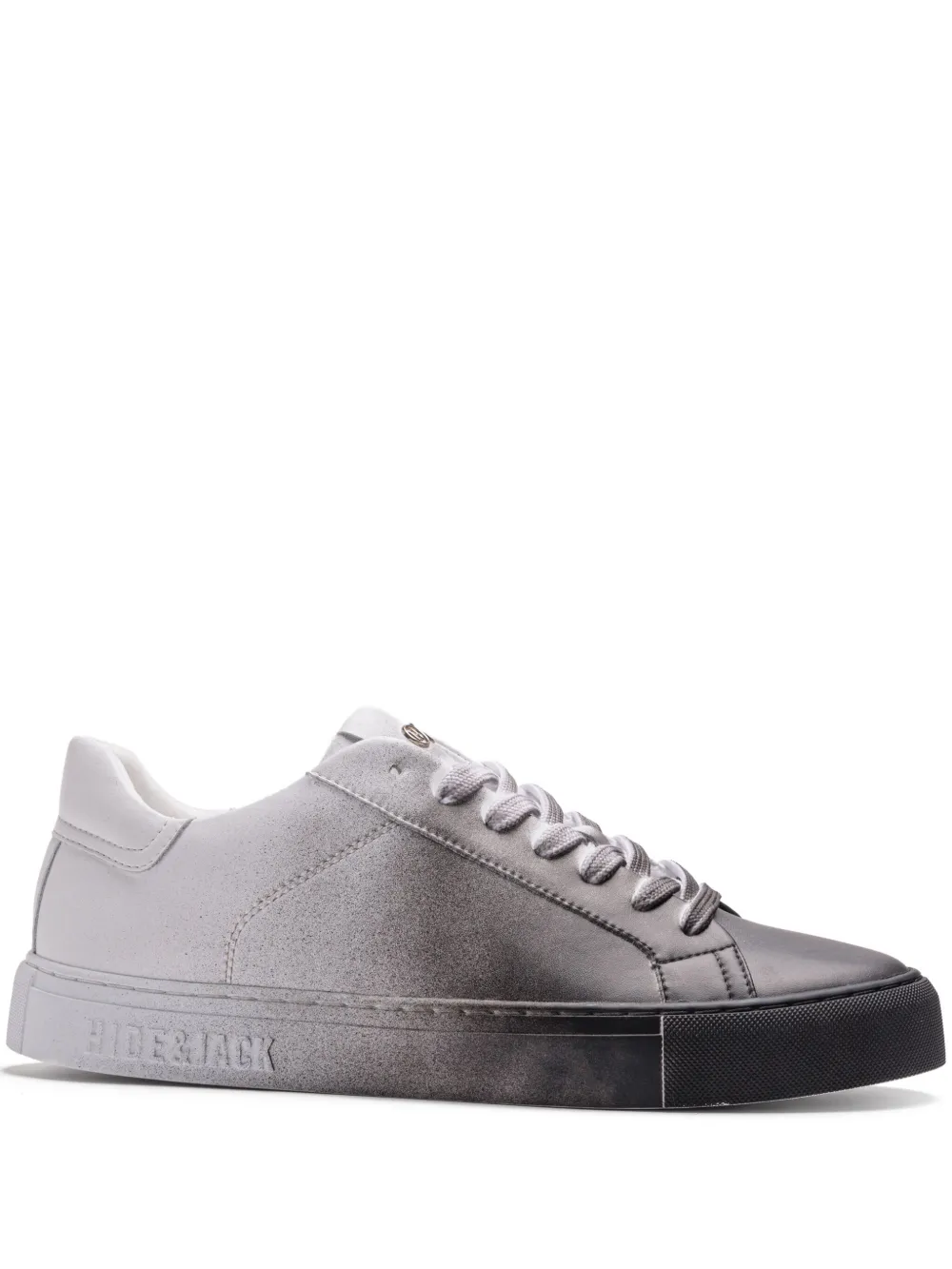 Hide&Jack ombre spray sneakers BLACK-WHITE