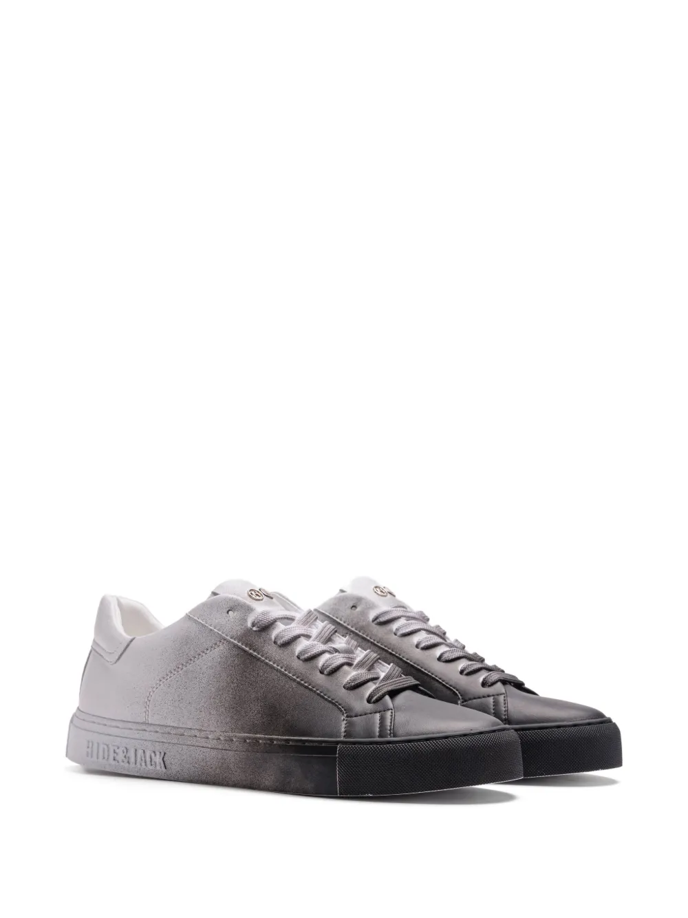 Hide&Jack ombre spray sneakers BLACK-WHITE