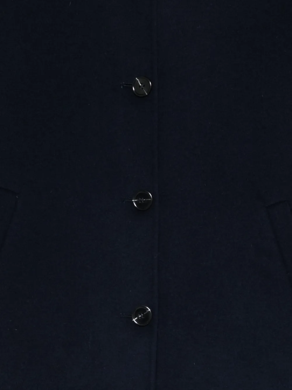 Marina Rinaldi Monica Buttoned Jacket In Blue