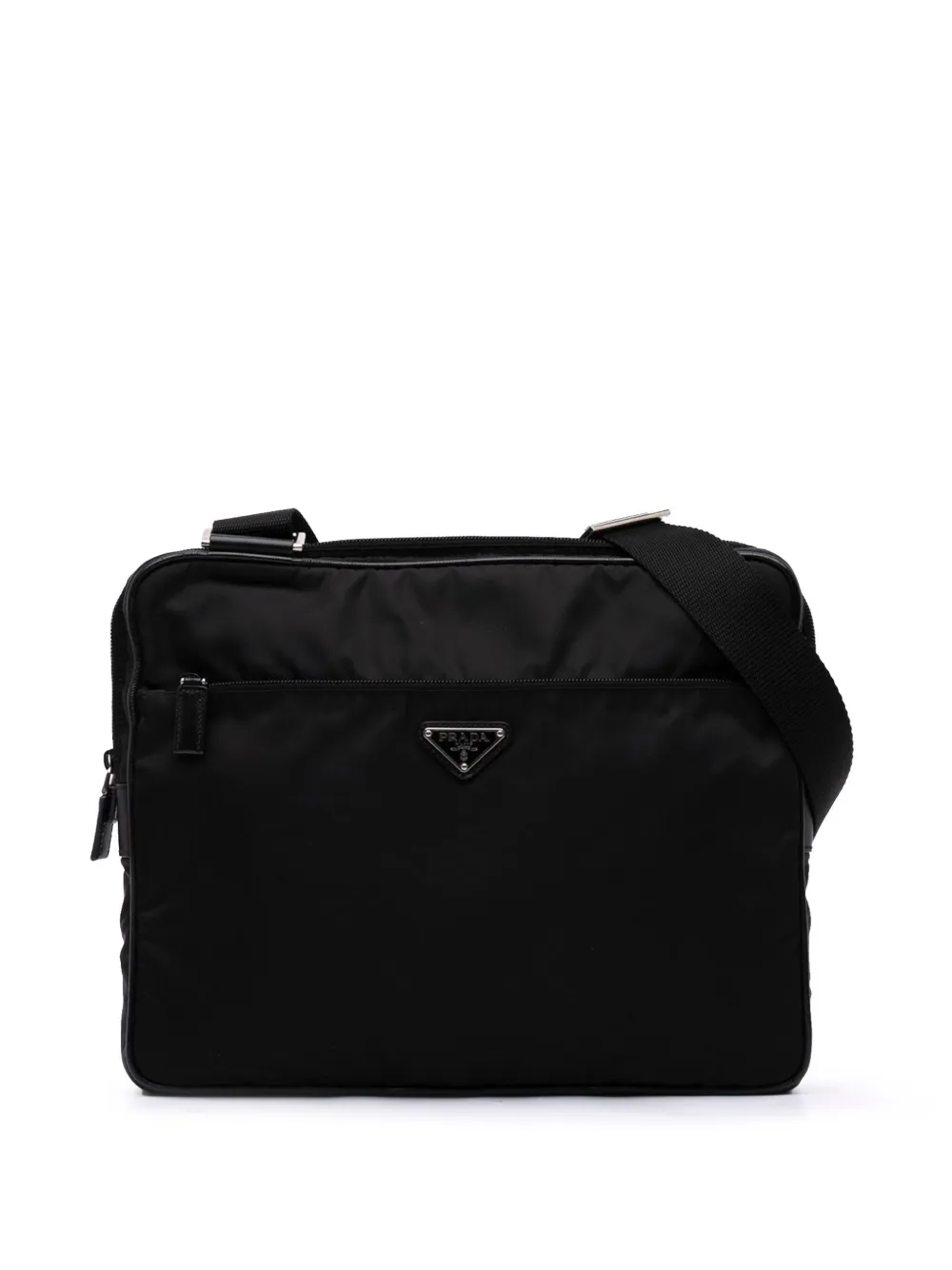 Prada Pre-Owned 2013-2024 Tessuto Zip Top crossbody bag | Black | Image 1
