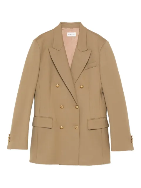 P.A.R.O.S.H. double-breasted stretch-wool blazer