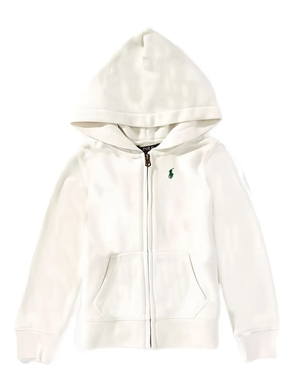 POLO RALPH LAUREN KIDS Felpa con zip - Bianco