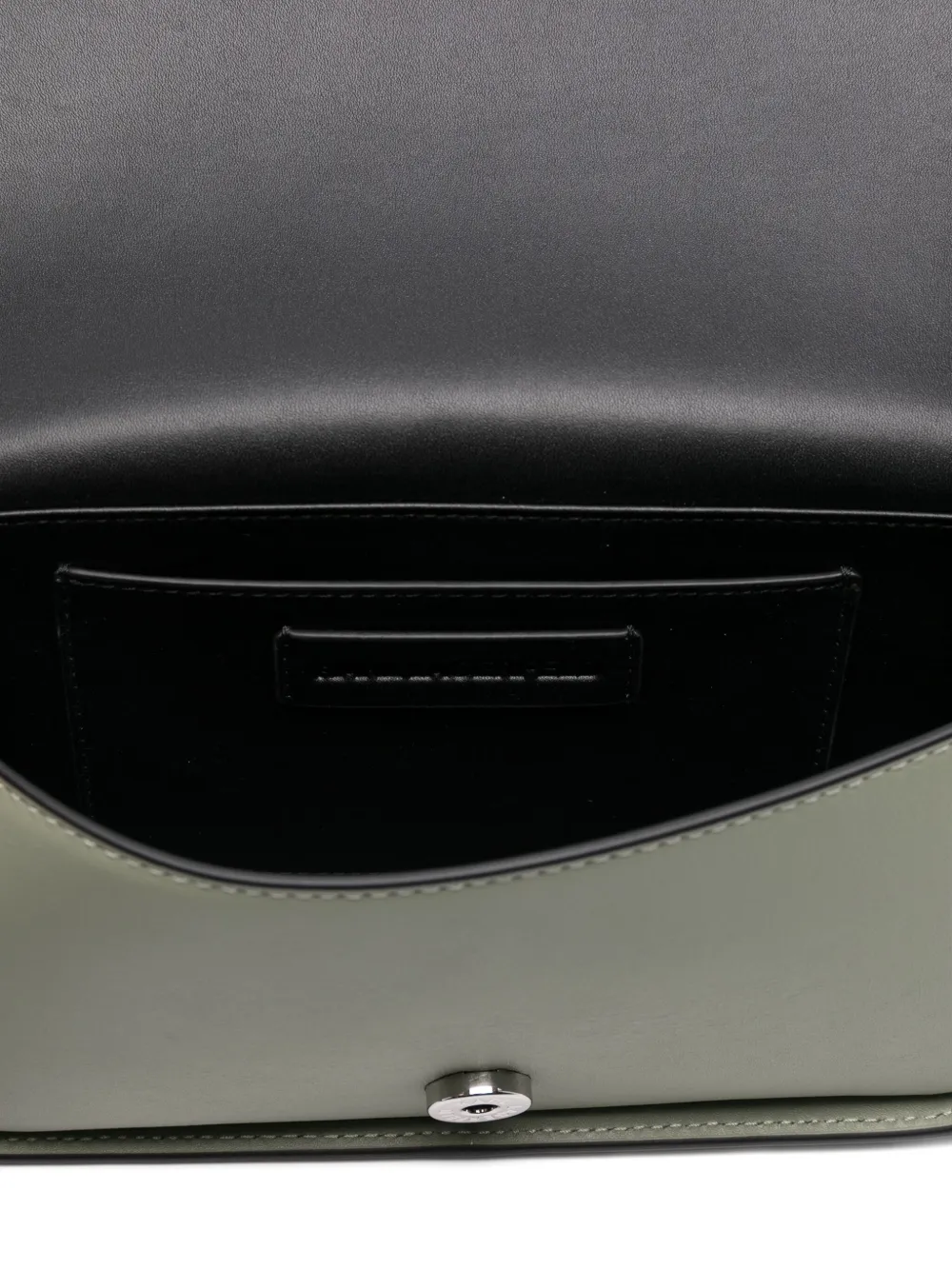Karl Lagerfeld K Signature leren tas met logo Groen