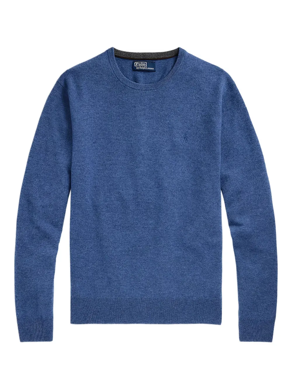 Ralph Lauren Collection embroidered-logo crew-neck sweater | Blue | Image 1