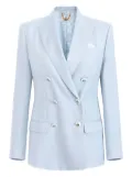 Elisabetta Franchi double-breasted tailored blazer - Blue