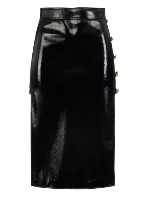 Elisabetta Franchi falda midi con detalle de botones