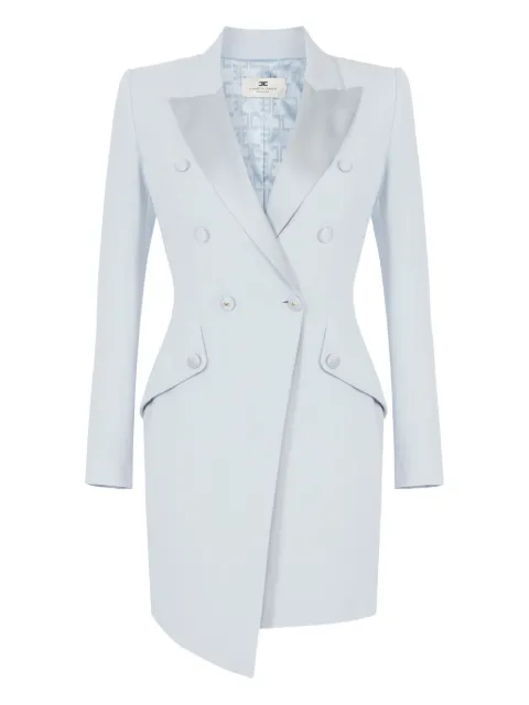 Elisabetta Franchi asymmetrical double-breasted mini dress