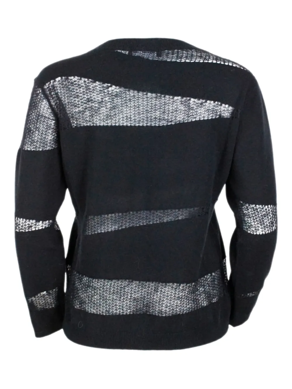 Fabiana Filippi mesh-inserts sweater | Knitted Sweaters | Image 2