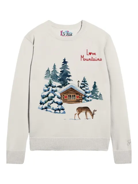 MC2 Saint Barth Kids mountain-print sweater