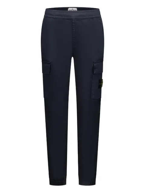 Stone Island Junior Compass-badge cargo trousers