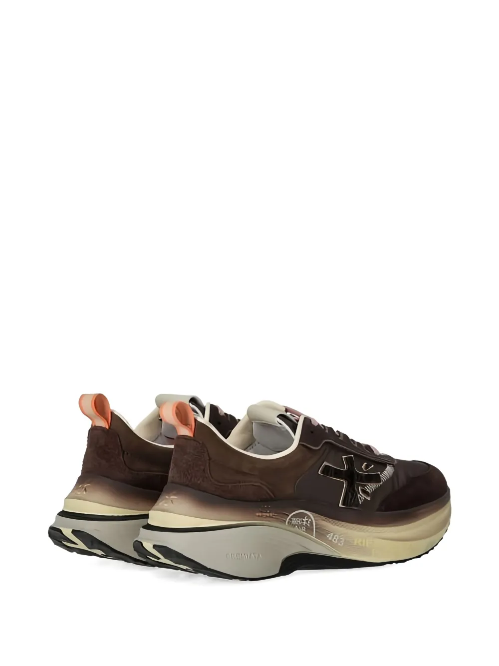 Premiata Sneakers met applicatie Bruin