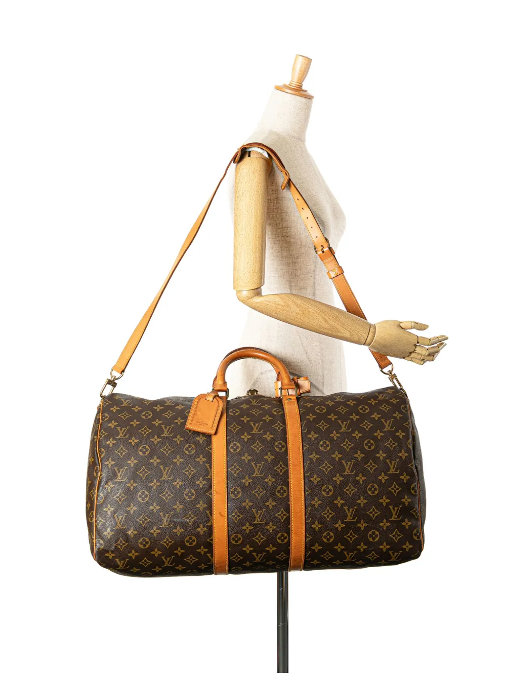 Louis Vuitton Pre-Owned bolsa de viaje Monogram Keepall Bandouliere 55 1989 | Estilos de archivo | Image 2
