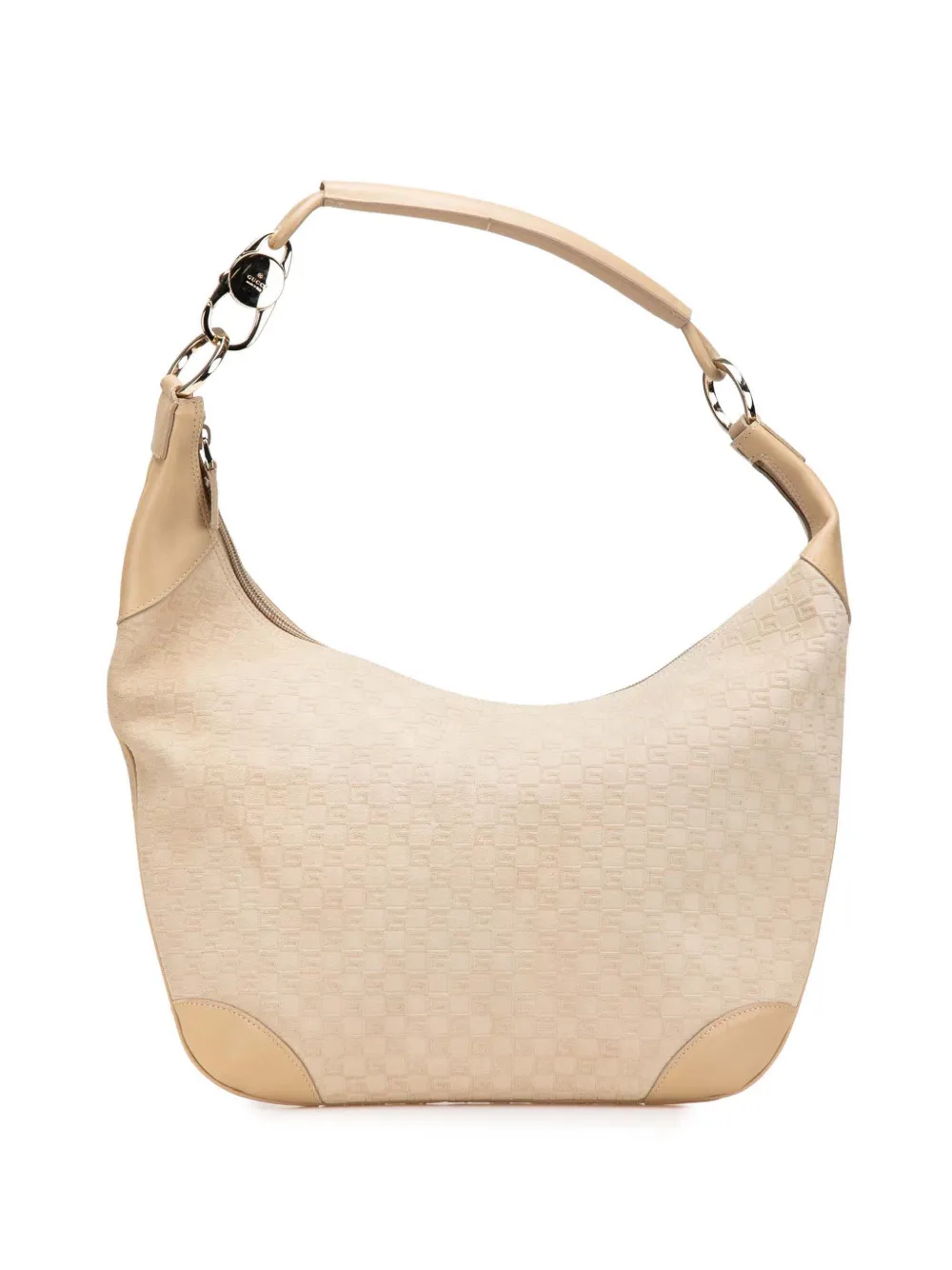 2000-2015 GG Suede shoulder bag